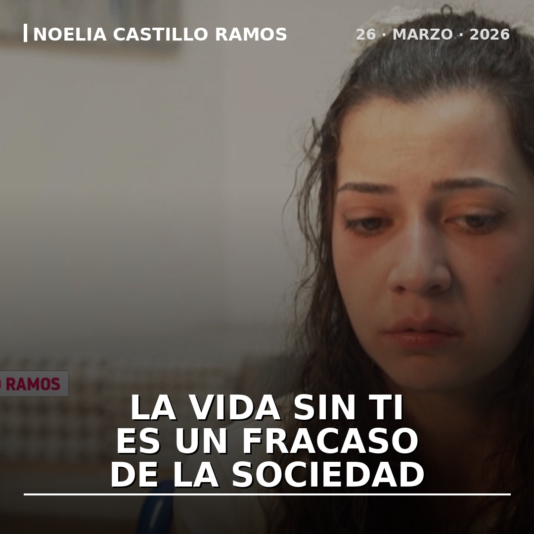 La muerte de Noelia unida a la Semana Santa es un paradigma para nuestra fe.